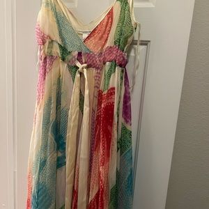 DIANE vonFURSTENBERG patterned silk dress